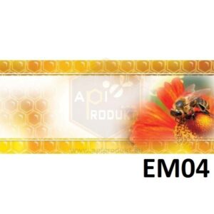 Samolepiace etikety malé, 100 ks – vzor EM04 Etikety Etikety