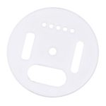 Letáčový uzáver okrúhly BEE, 50 mm – žltý Doplnky k úľom Doplnky k úľom
