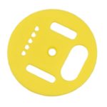 Letáčový uzáver okrúhly BEE, 50 mm – biely Doplnky k úľom Doplnky k úľom