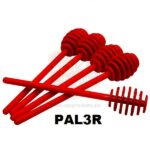 Palička na med plastová, fialová Obalový materiál Obalový materiál