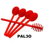 Palička na med plastová, zelená Obalový materiál Obalový materiál
