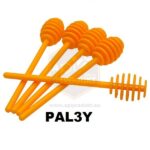 Palička na med plastová, biela Obalový materiál Obalový materiál