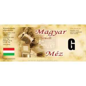 Samolepiace etikety klasické maďarské, 100 ks – vzor G Etikety Maďarské Etikety Maďarské