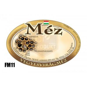 Samolepiace etikety oválne maďarské, 100 ks – vzor FM11 Etikety Maďarské Etikety Maďarské