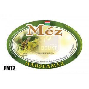 Samolepiace etikety oválne maďarské, 100 ks – vzor FM12 Etikety Maďarské Etikety Maďarské