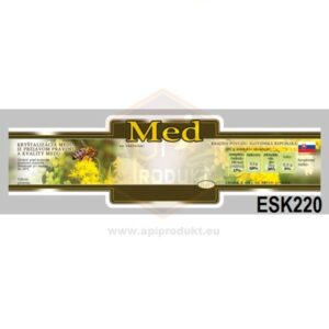 Samolepiace etikety ozdobné, 100 ks – vzor ESK220 Etikety Etikety