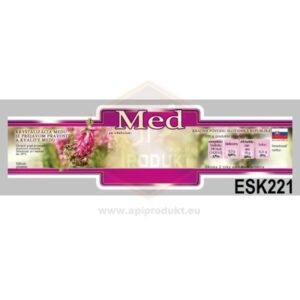 Samolepiace etikety ozdobné, 100 ks – vzor ESK221 Etikety Etikety
