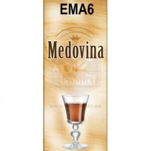 Samolepiace etikety vysoké, 100 ks – vzor EMA6 Etikety Etikety