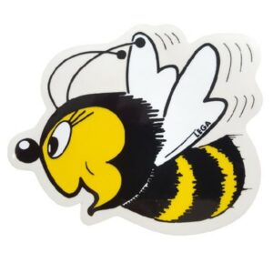 Samolepka včielka veľká, priehľadná Včelie Úle Detské samolepky