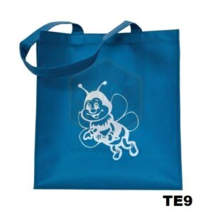 Skladacia taška ekologická s potlačou, modrá Dekoračné tašky Dekoračné tašky