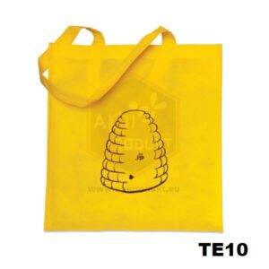 Skladacia taška ekologická s potlačou, žltá Dekoračné tašky Dekoračné tašky