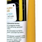 Sviečka jednoduchá zdobená, 225 mm Jeseň Jeseň