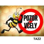 Tabuľa na predaj medu, veľkosť L – vzor TA23 Obalový materiál Obalový materiál