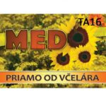 Tabuľa na predaj medu, veľkosť M – vzor TA12 Obalový materiál Obalový materiál