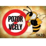 Tabuľa na predaj medu, veľkosť M – vzor TA21 Obalový materiál Obalový materiál