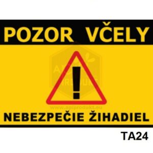Tabuľa na predaj medu, veľkosť M – vzor TA24 Obalový materiál Obalový materiál