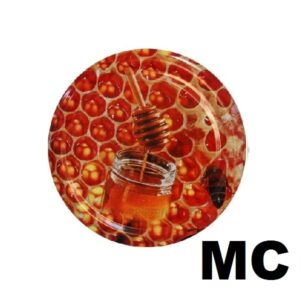 Viečko plechové TWIST 66 – vzor MC Obalový materiál Obalový materiál