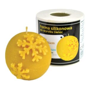 Guľa s vločkou Silikónové formy Silikónové formy