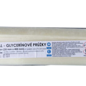 Oxal-glycerínové prúžky 730 g – kyselina šťavelová s glycerínom 2,5 x 40 cm – 40 ks Práca na včelnici Práca na včelnici