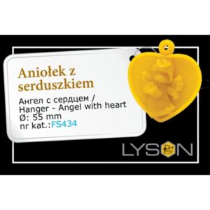 Anjel so srdcom, na zavesenie Silikónové formy Silikónové formy