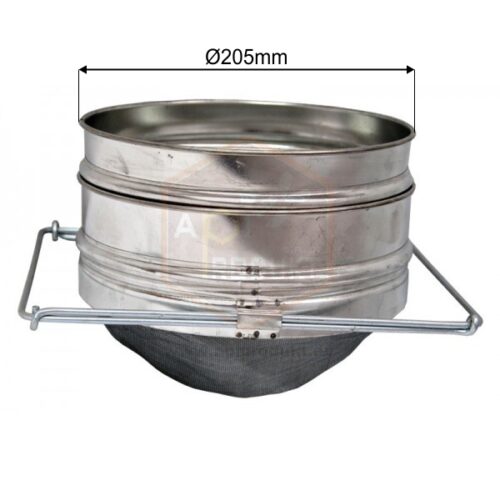 Cedník kovový dvojdielny, vypuklý fi20,5 cm Filtrácia Filtrácia