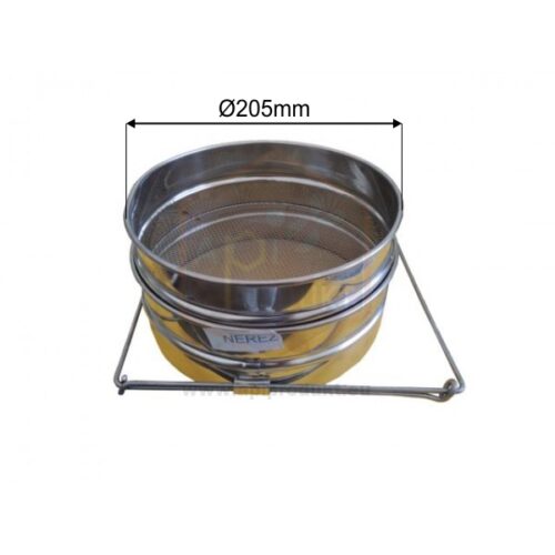 Cedník nerezový dvojdielny, rovný fi20,5 cm Filtrácia Filtrácia