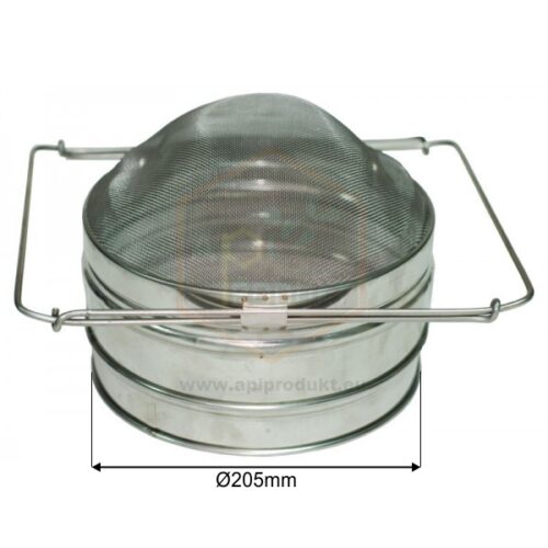 Cedník nerezový  dvojdielny, vypuklý fi20,5 cm Filtrácia Filtrácia