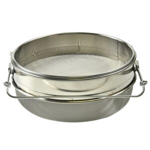 Cedník nerezový dvojdielny, vypuklý fi24 cm, BEE Filtrácia Filtrácia