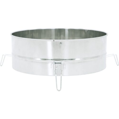 Cedník nerezový fi468 mm pre stáčacie nádoby 200-400kg, jednoduché s úchytmi Medobranie Medobranie