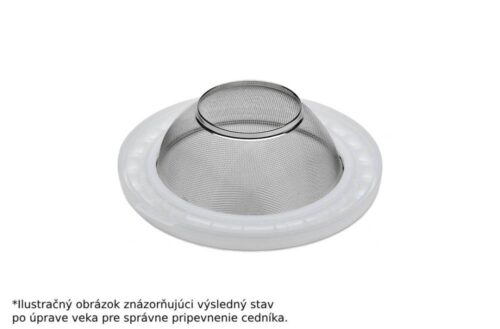 Cedník nerezový jednodielny, vypuklý fí27,5 cm Filtrácia Filtrácia