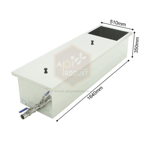 Cedník nerezový vertikálny jednoduchý 1500 mm Filtrácia Filtrácia