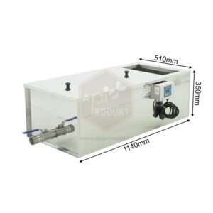 Cedník nerezový vertikálny s vyhrievaním 1000 mm Filtrácia Filtrácia