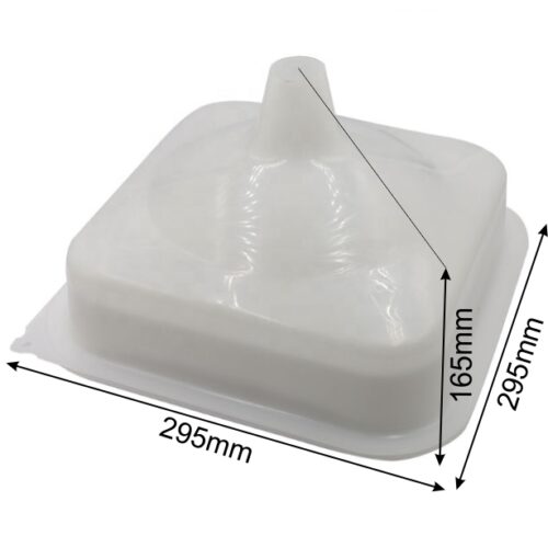 Cedník plastový trojdielny BEE, 29,5 cm Filtrácia Filtrácia