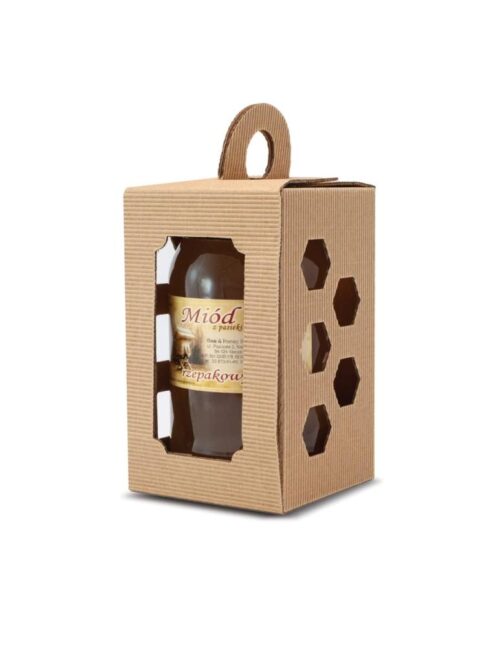 Dekoračný kartón na pohár medu 720 – 900 ml – vzor P21A Dekoračné balenia Dekoračné balenia