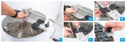 Elektrický pohon k ručným medometom MINIMA, 12V,230V Medomet a medomety Medomety