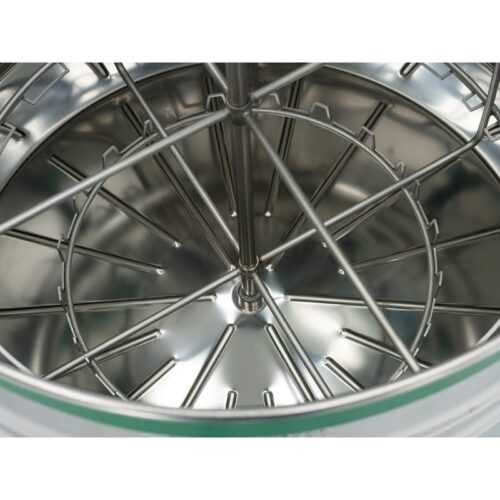 Elektrický radiálny medomet O640 mm – 20 DB 1/2, 12 LN AM rámikov, SAF NATURA 150 W – MITO Medomet a medomety Medomety