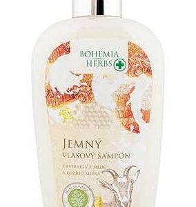 Jemný vlasový šampón s extraktom medu a kozieho mlieka Bohemia Herbs, 250 ml Kozmetika z prírody Kozmetika z prírody