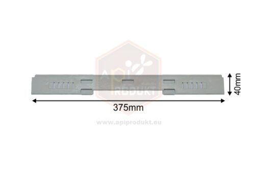 Letáčová zábrana plastová, 375 mm Doplnky k úľom Doplnky k úľom