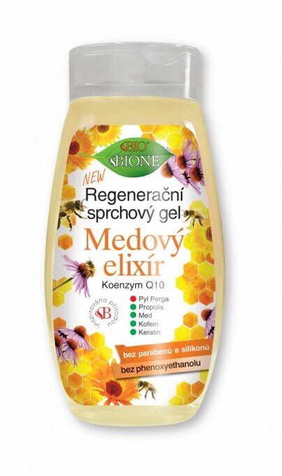 Medový elixír Regeneračný sprchový gél 260 ml Kozmetika z prírody Kozmetika z prírody Medový elixír Regeneračný sprchový gél 260 ml Kozmetika z prírody Kozmetika z prírody