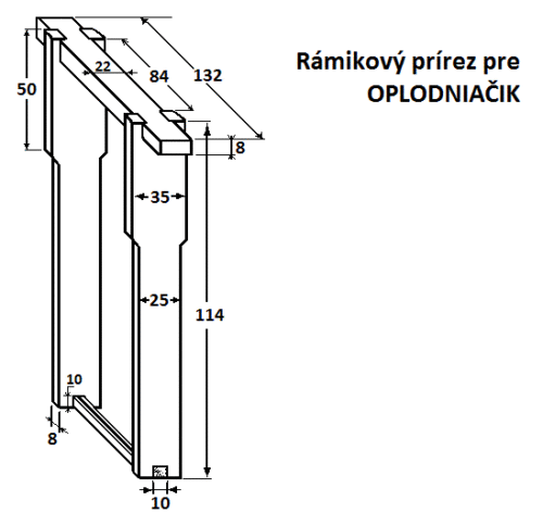 Oplodniačik nemaľovaný Úle z polystyrénu Úle