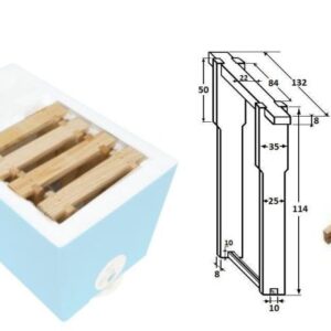 Rámikový prírez pre oplodniačik Úle z polystyrénu Úle