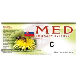Samolepiace etikety klasické, 100 ks – vzor C Etikety Etikety