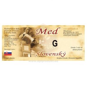 Samolepiace etikety klasické, 100 ks – vzor G Etikety Etikety