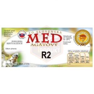 Samolepiace etikety klasické, 100 ks – vzor R2 Etikety Etikety