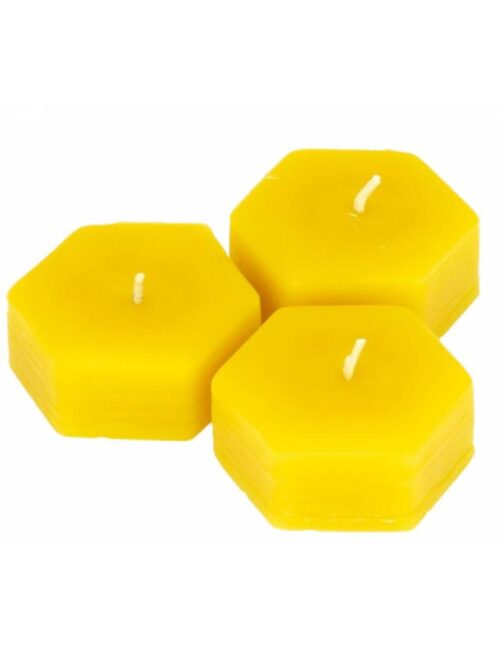 Silikónová forma na čajové sviečky – hexagony Čajové sviečky Čajové sviečky