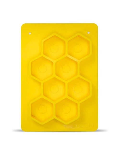Silikónová forma na čajové sviečky – hexagony Čajové sviečky Čajové sviečky