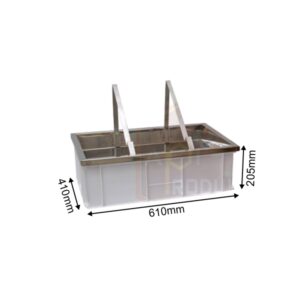 Vaňa na odviečkovanie rámikov skladacia dvojúčelová, 200 mm Medobranie Medobranie