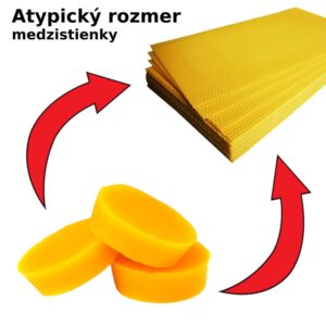 Výmena 1 kg vosku za atypický rozmer medzistienky Medzistienky Medzistienky